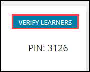 Verify Learners button